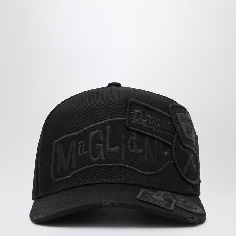 DSQUARED2 Logo Patch Baseball Cap