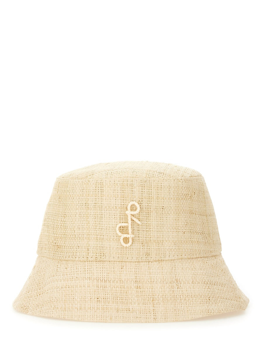 RUSLAN BAGINSKIY Cotton Bucket Hat for Women