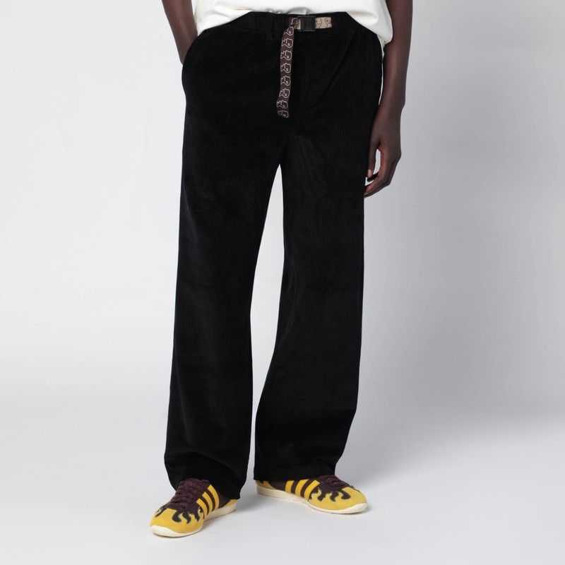 BRAIN DEAD Men's Corduroy Pants with Adjustable Belt