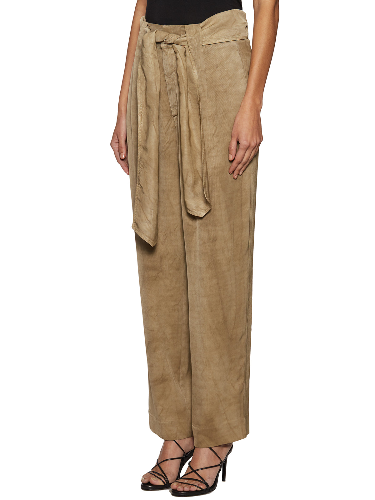 DONDUP Soft Pants with Adjustable Belt - Size 26