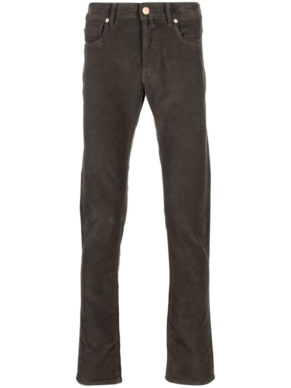 INCOTEX Vintage Straight Fit 5-Pocket Pants for Men