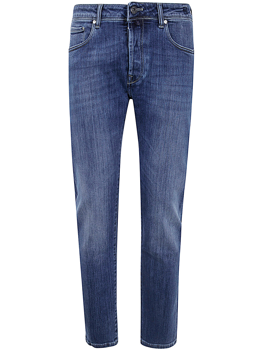INCOTEX 5-Pocket Stretch Denim Pants for Men - FW24 Edition