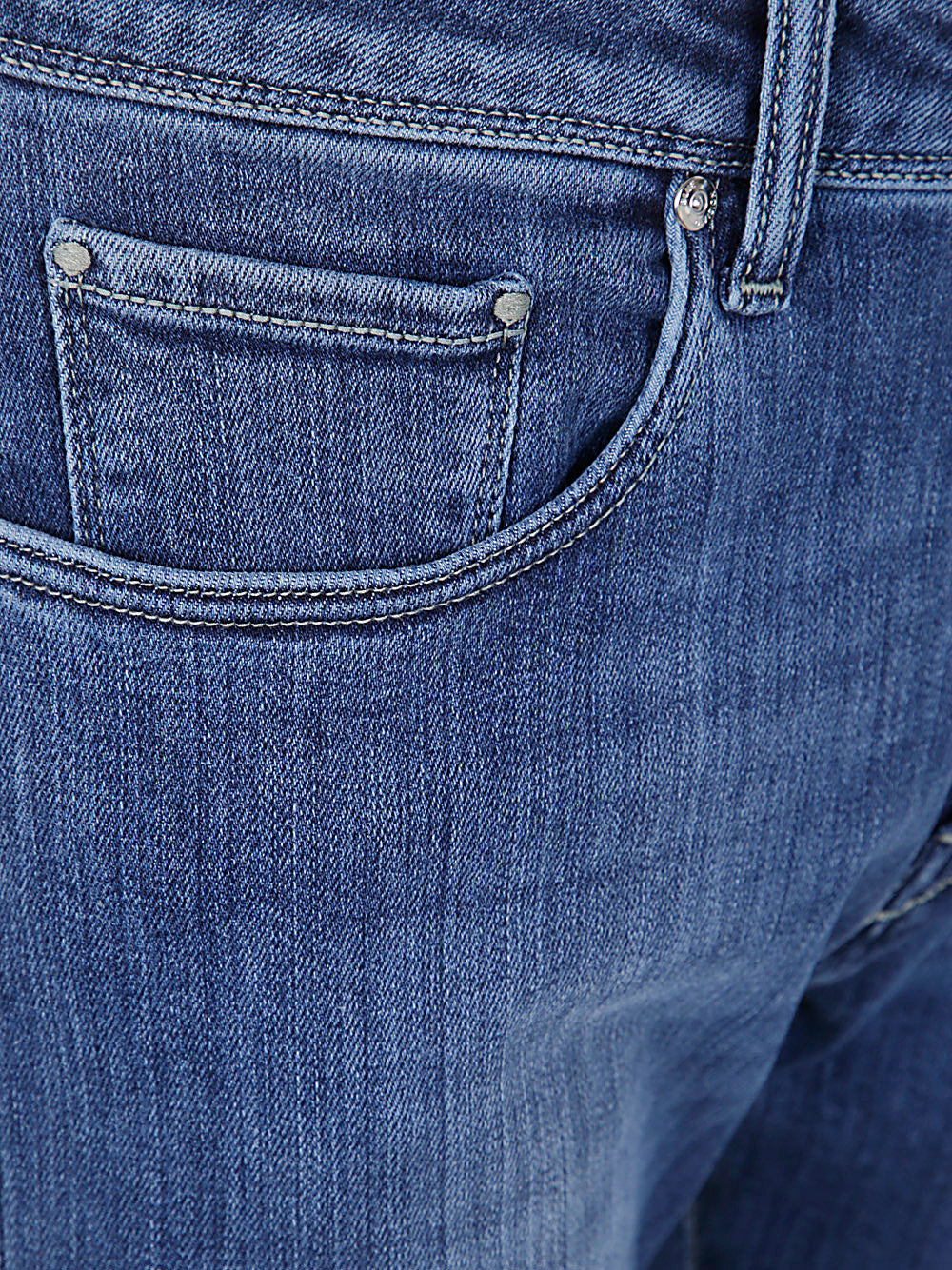 INCOTEX 5-Pocket Stretch Denim Pants for Men - FW24 Edition