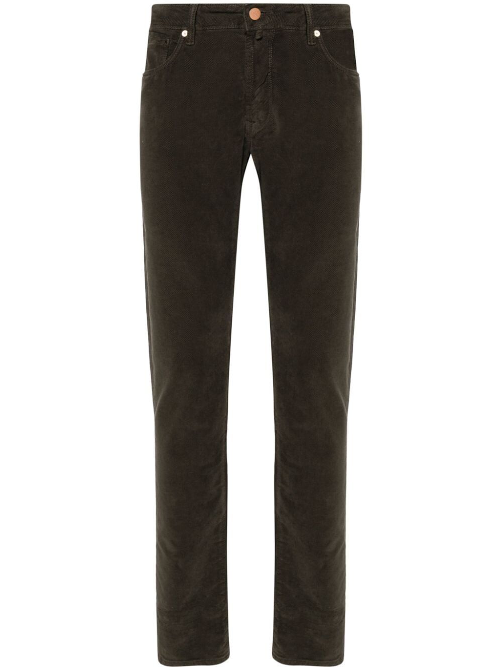 INCOTEX 5 Pocket Stretch Vintage Pants for Men - FW24 Collection