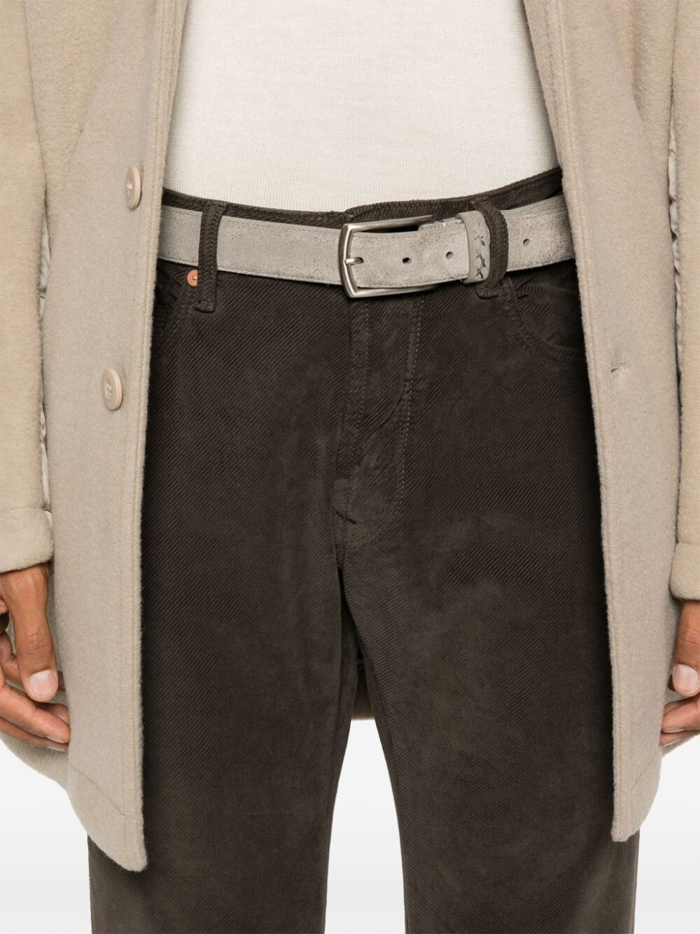 INCOTEX 5 Pocket Stretch Vintage Pants for Men - FW24 Collection