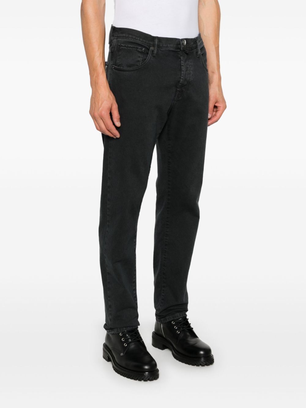 INCOTEX Men's Vintage Stretch 5-Pocket Pants