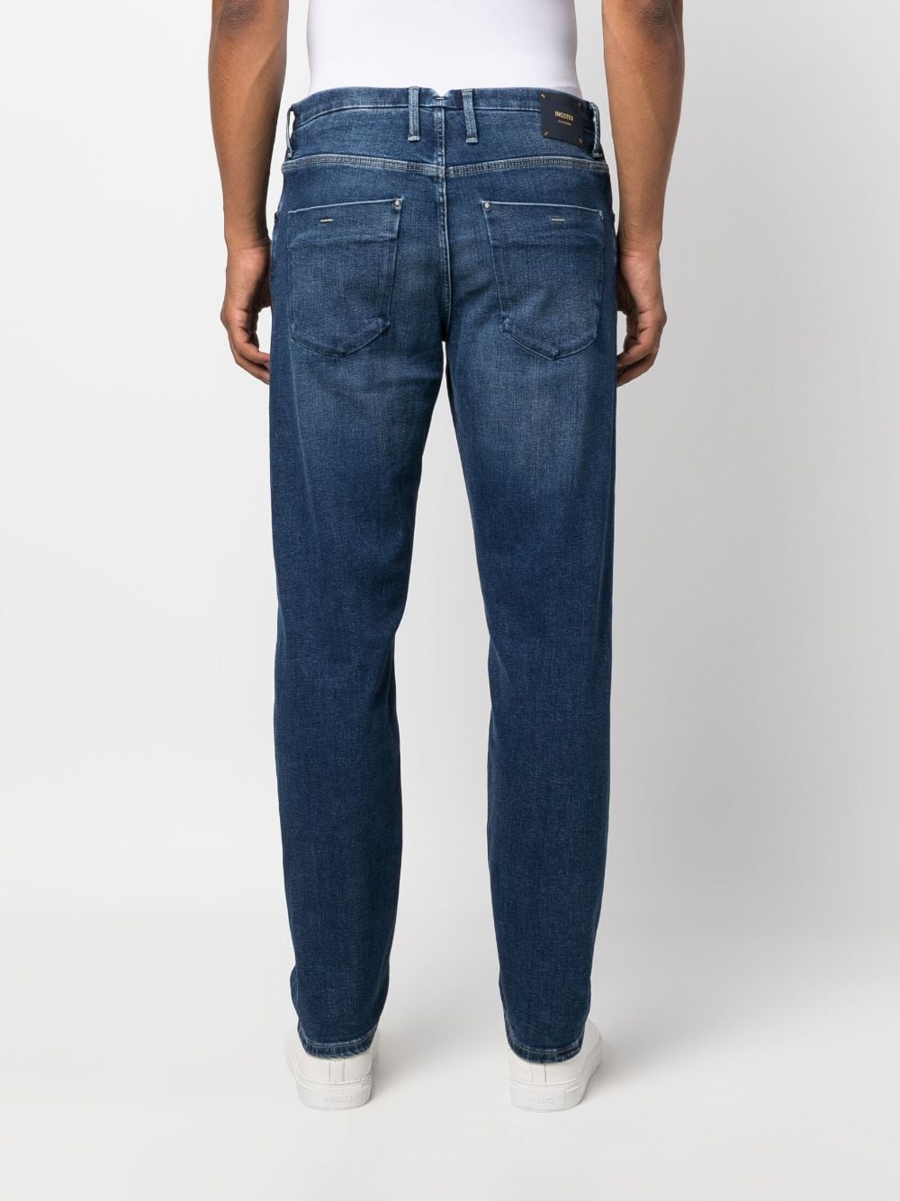 INCOTEX Classic Straight Wash Pants for Men