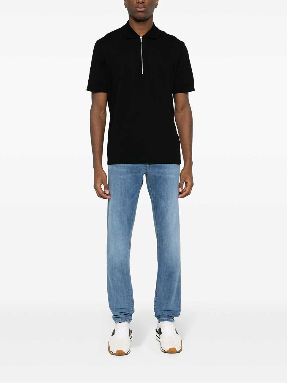 INCOTEX Men's Slim Trousers - Special Denim Edition