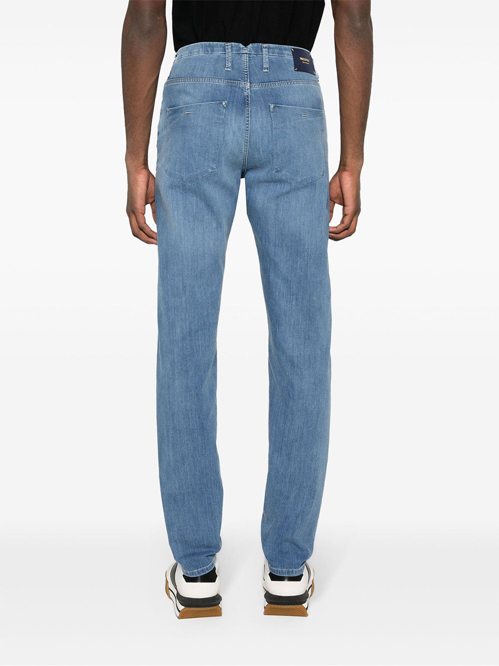 INCOTEX Men's Slim Trousers - Special Denim Edition
