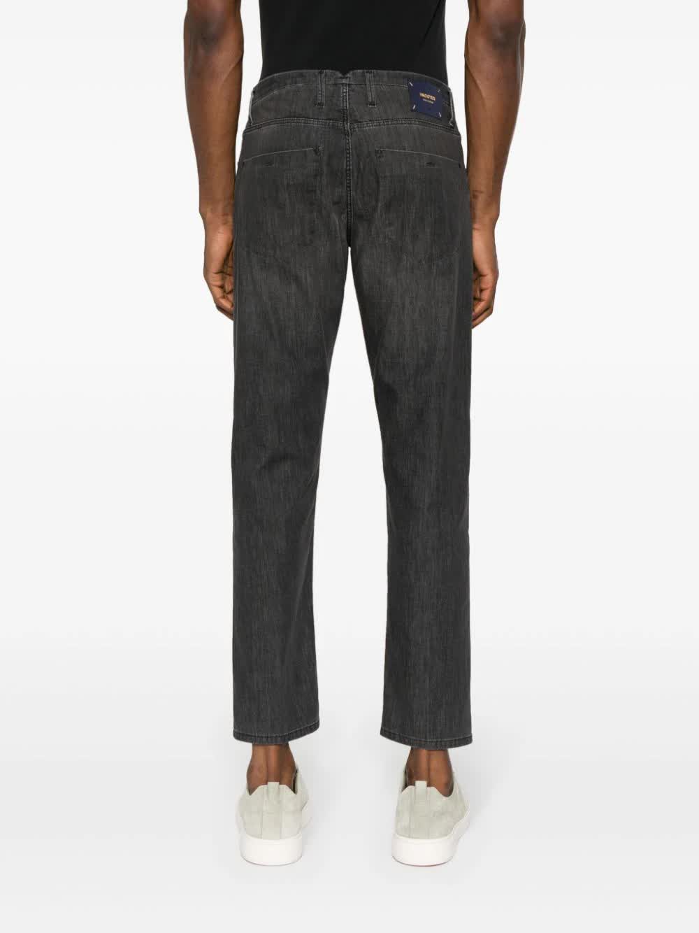 INCOTEX Slim Fit Denim Trousers for Men - SS24