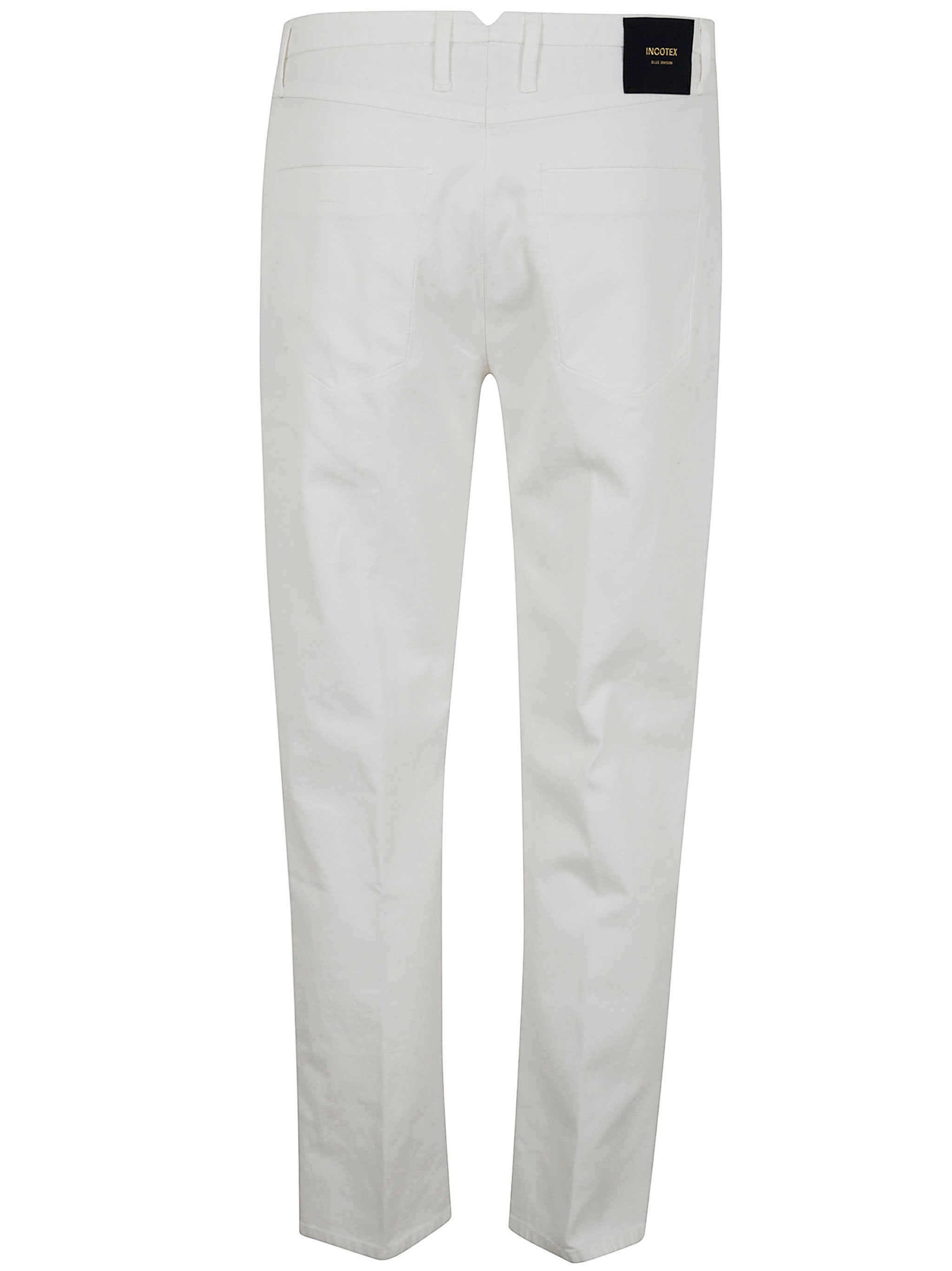 INCOTEX Men's Special Stretch Solid Trousers