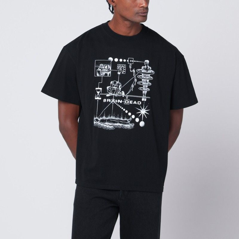 BRAIN DEAD Mind Puzzle T-Shirt - Men’s SS25 Collection