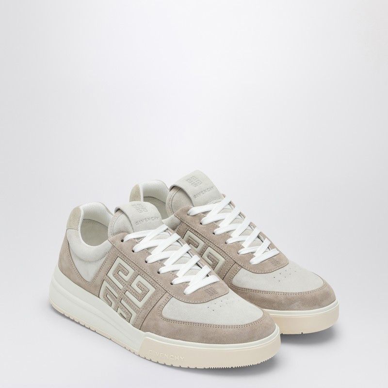 GIVENCHY Two-Tone Suede G4 Sneakers for Women