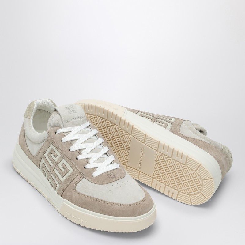 GIVENCHY Two-Tone Suede G4 Sneakers for Women