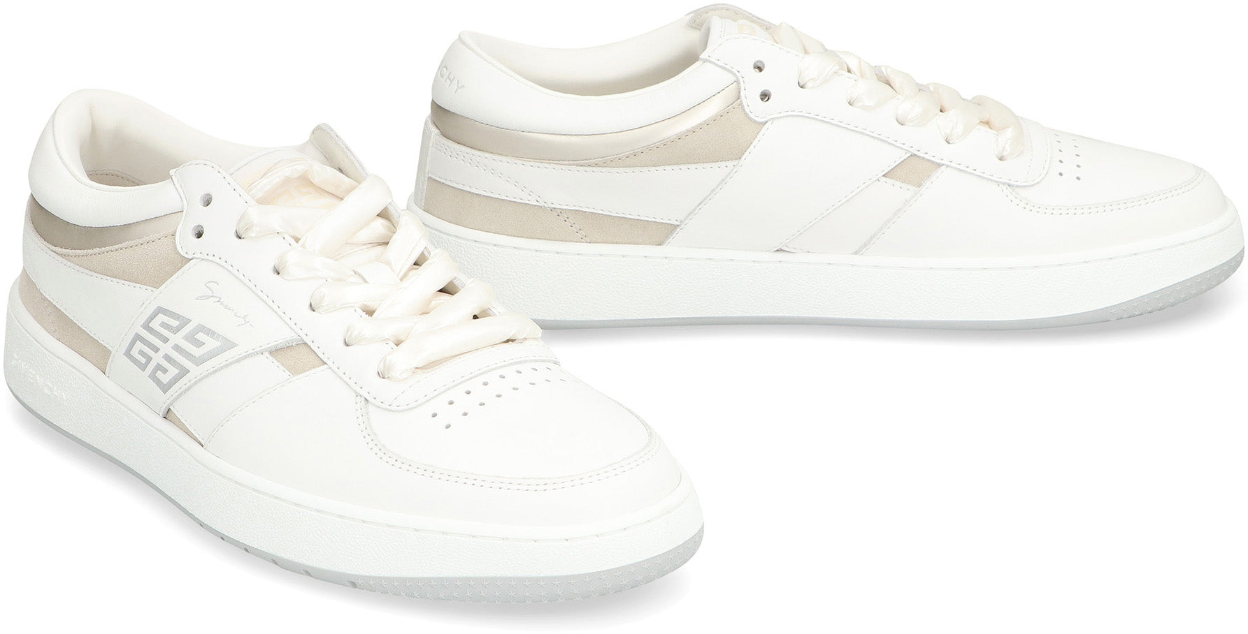 GIVENCHY 4G Leather and Suede Women's Sneakers
