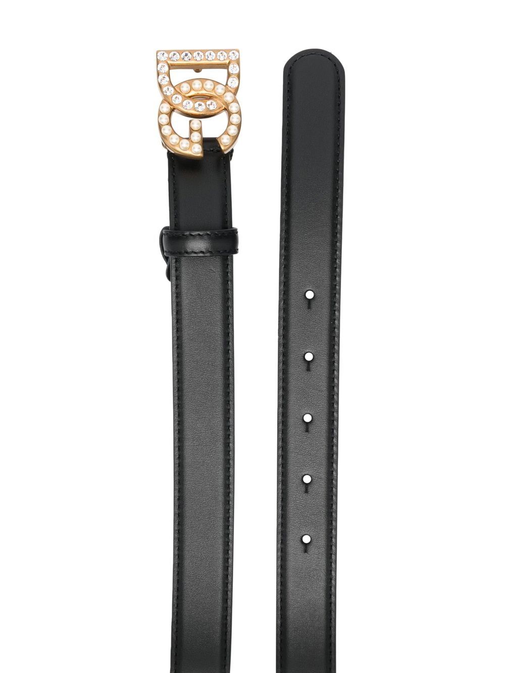 DOLCE & GABBANA DG Jewel Logo Women's Belt - FW25 Collection