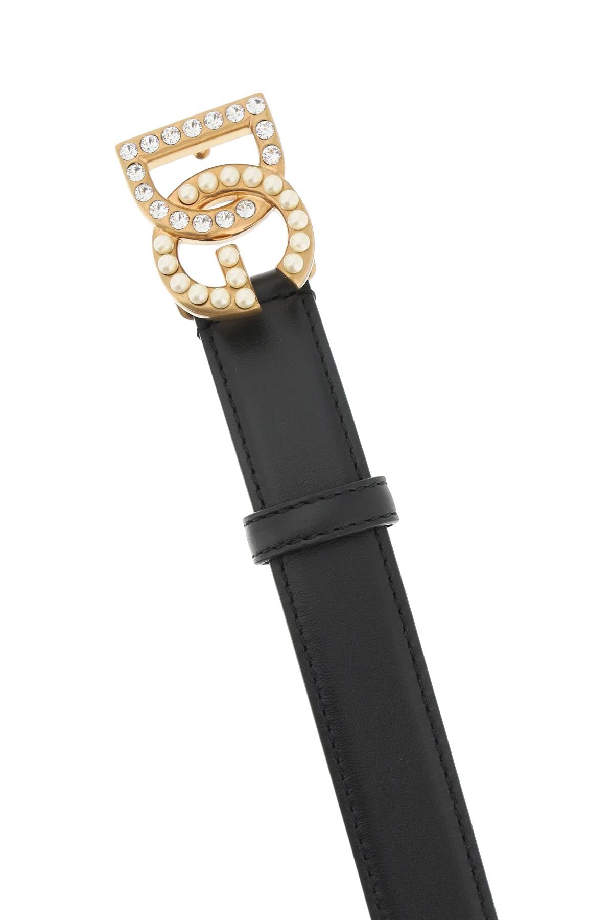 DOLCE & GABBANA DG Jewel Logo Women's Belt - FW25 Collection