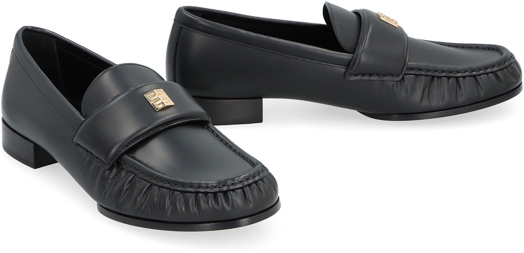 GIVENCHY Glamorous Leather 4G Loafers for Women - FW24 Collection
