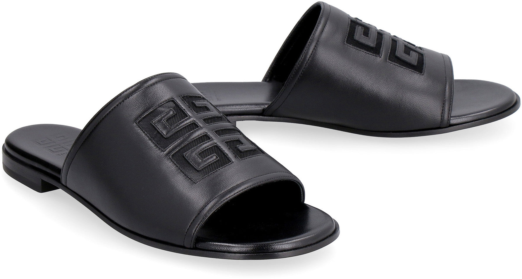 GIVENCHY Designer Leather Flat Sandals for Women