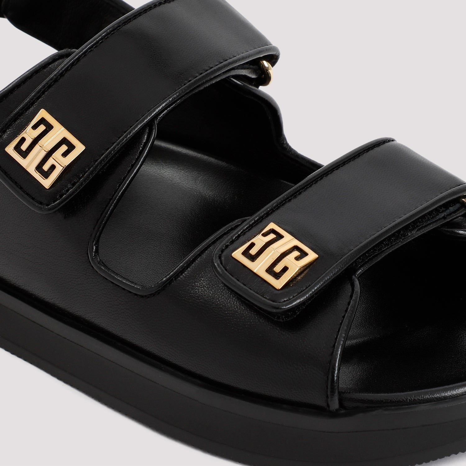 GIVENCHY Premium Leather Round Toe Sandals for Women