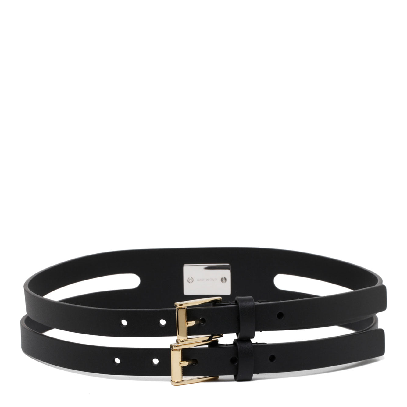 DOLCE & GABBANA 100% Leather Women's Belt