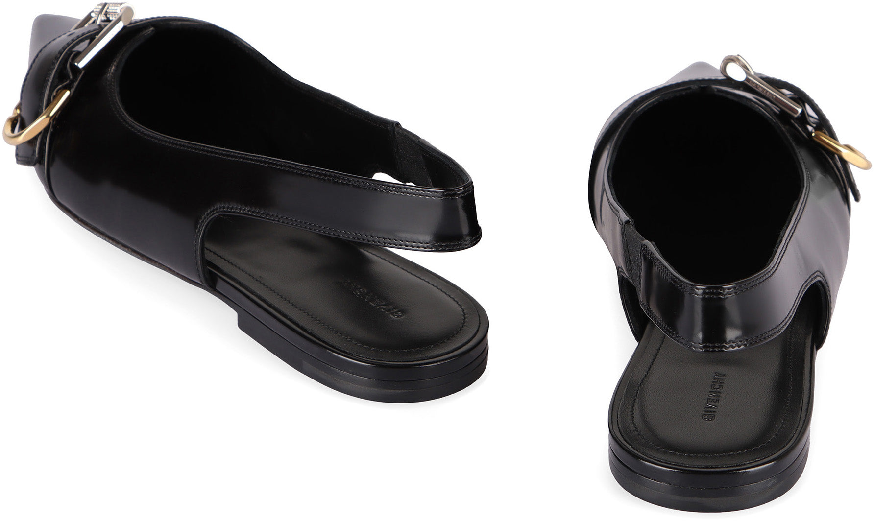 GIVENCHY Women’s Mini Leather Slingback Pumps