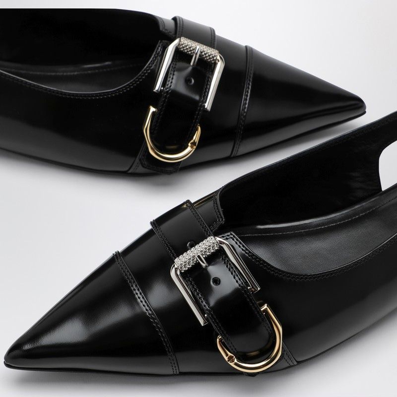 GIVENCHY Women’s Mini Leather Slingback Pumps
