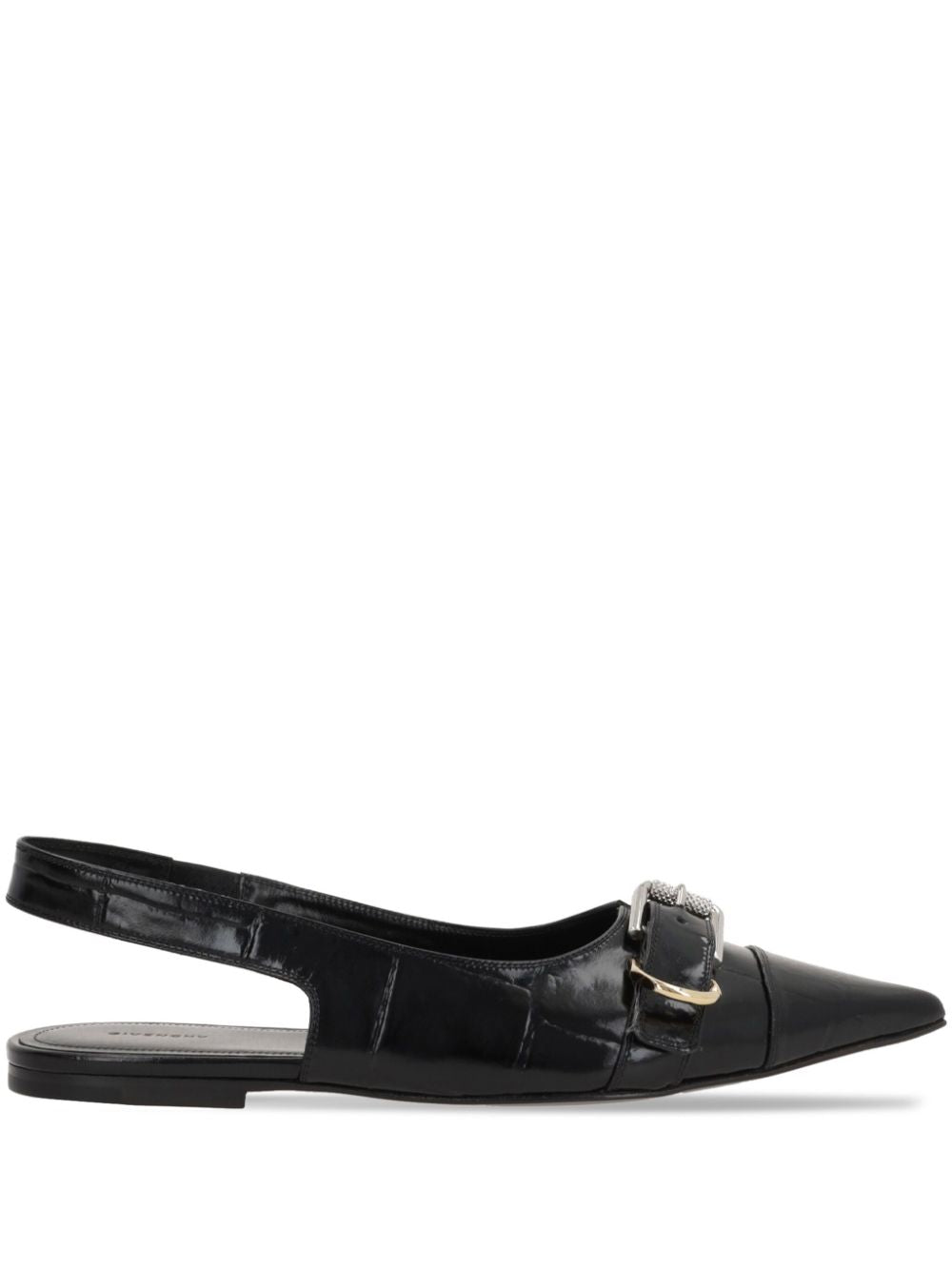 GIVENCHY Leather Slingback Ballet Flats for Women