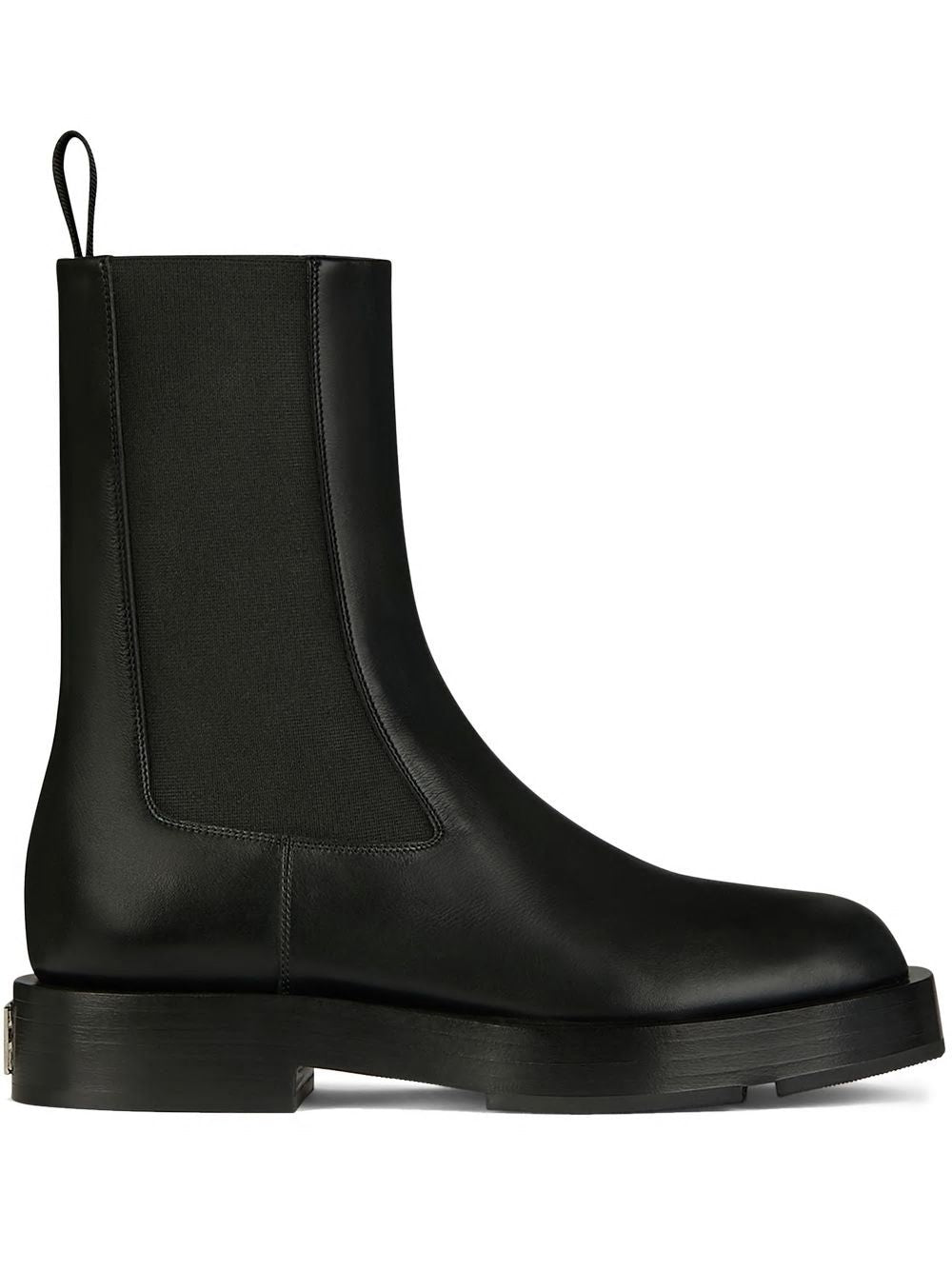 GIVENCHY Women's Chelsea Boots with Silver Finish Logo