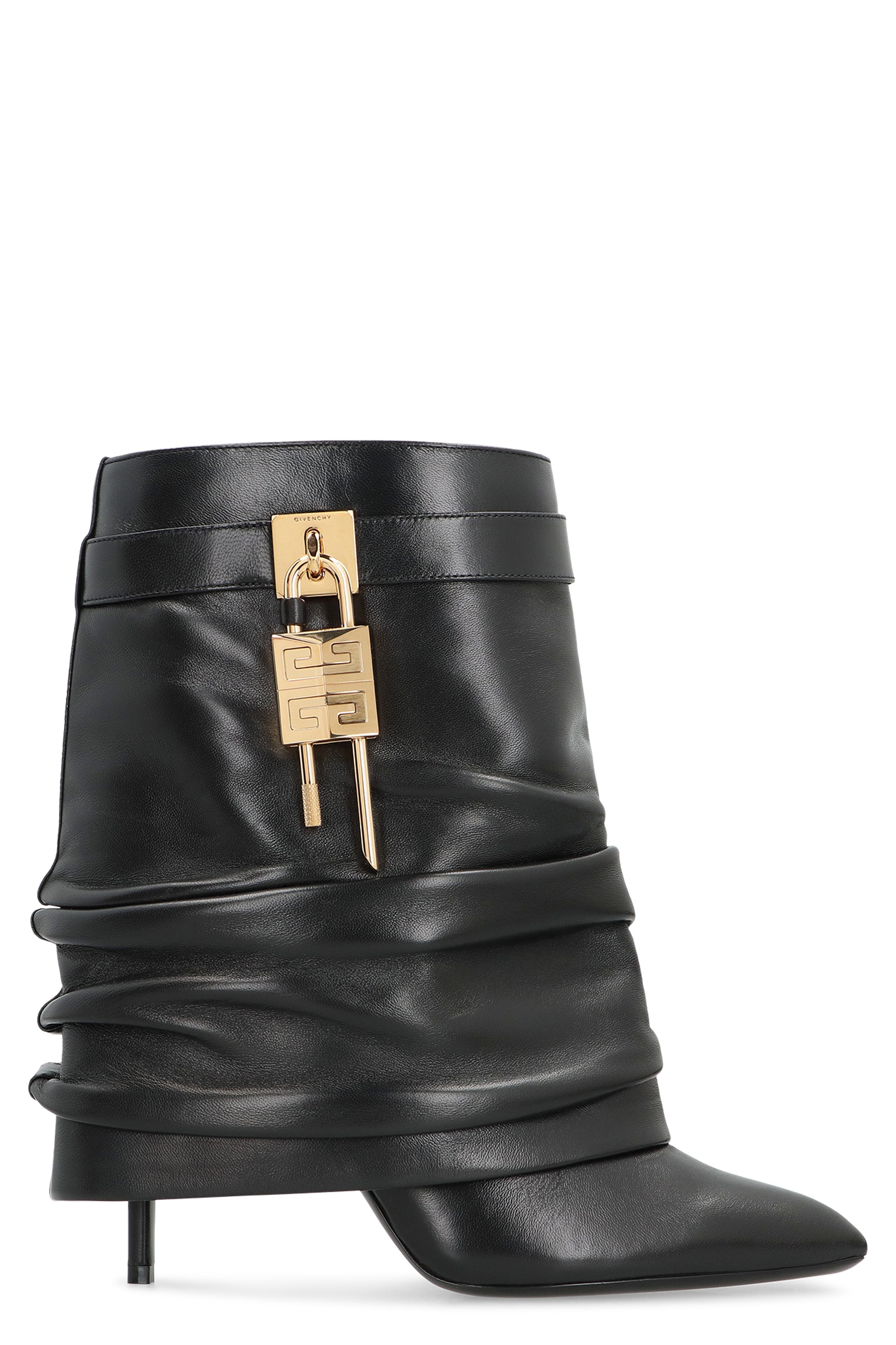 GIVENCHY Shark Lock Stiletto Ankle Boots – Women's