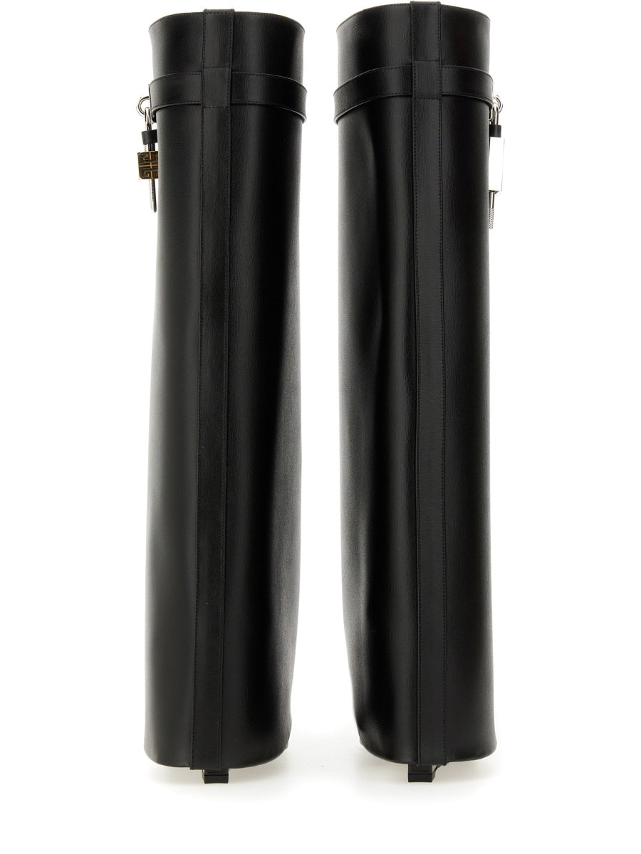 GIVENCHY Wide Fit Shark Lock Mini Boots - 90MM