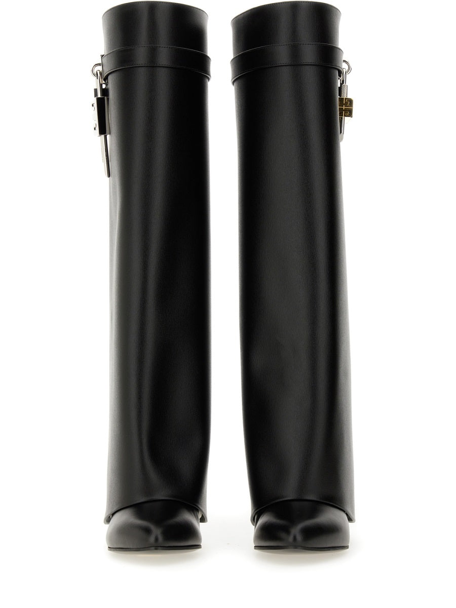 GIVENCHY Wide Fit Shark Lock Mini Boots - 90MM