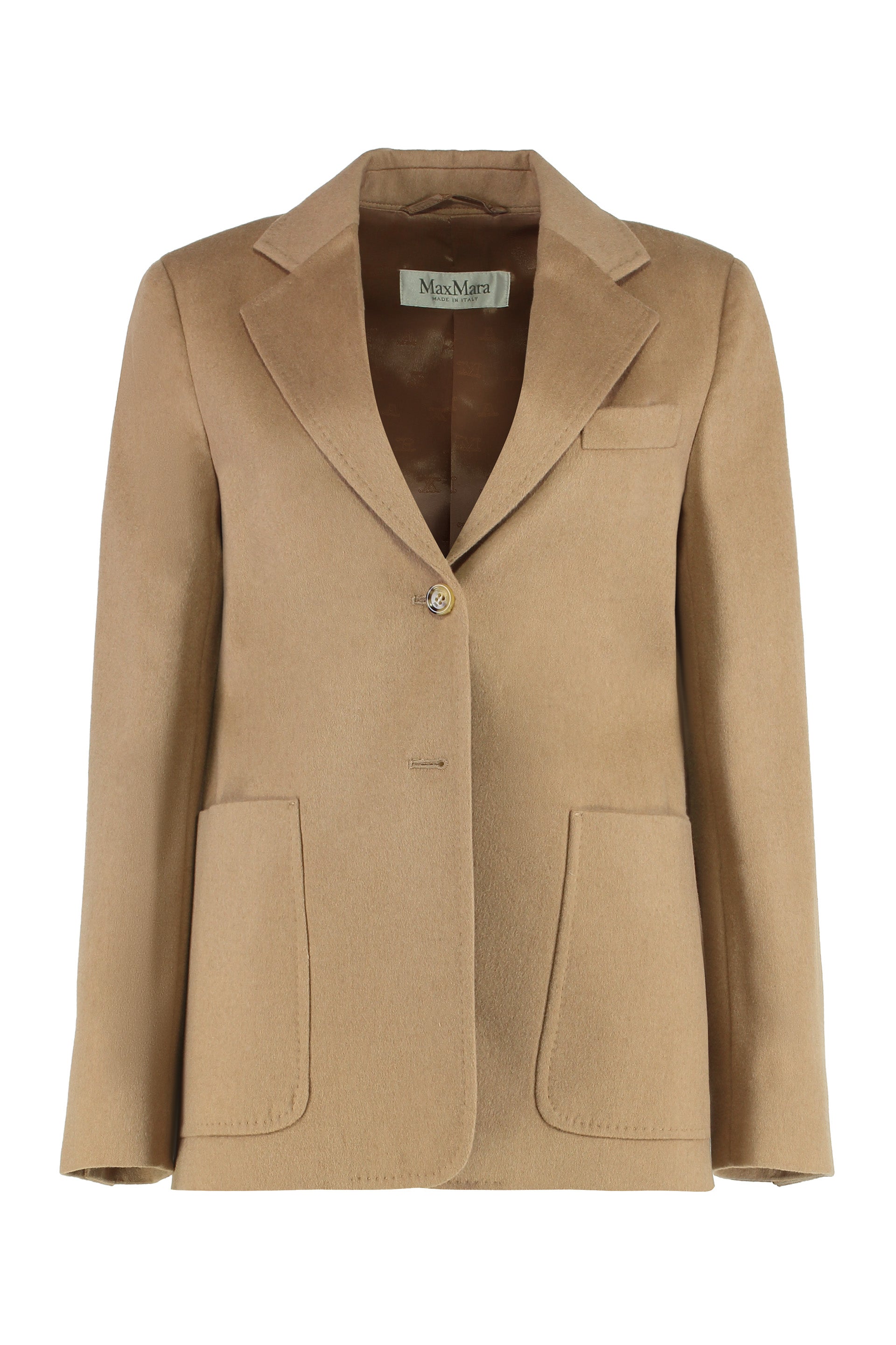 MAX MARA Chic Lightweight Draped Blazer