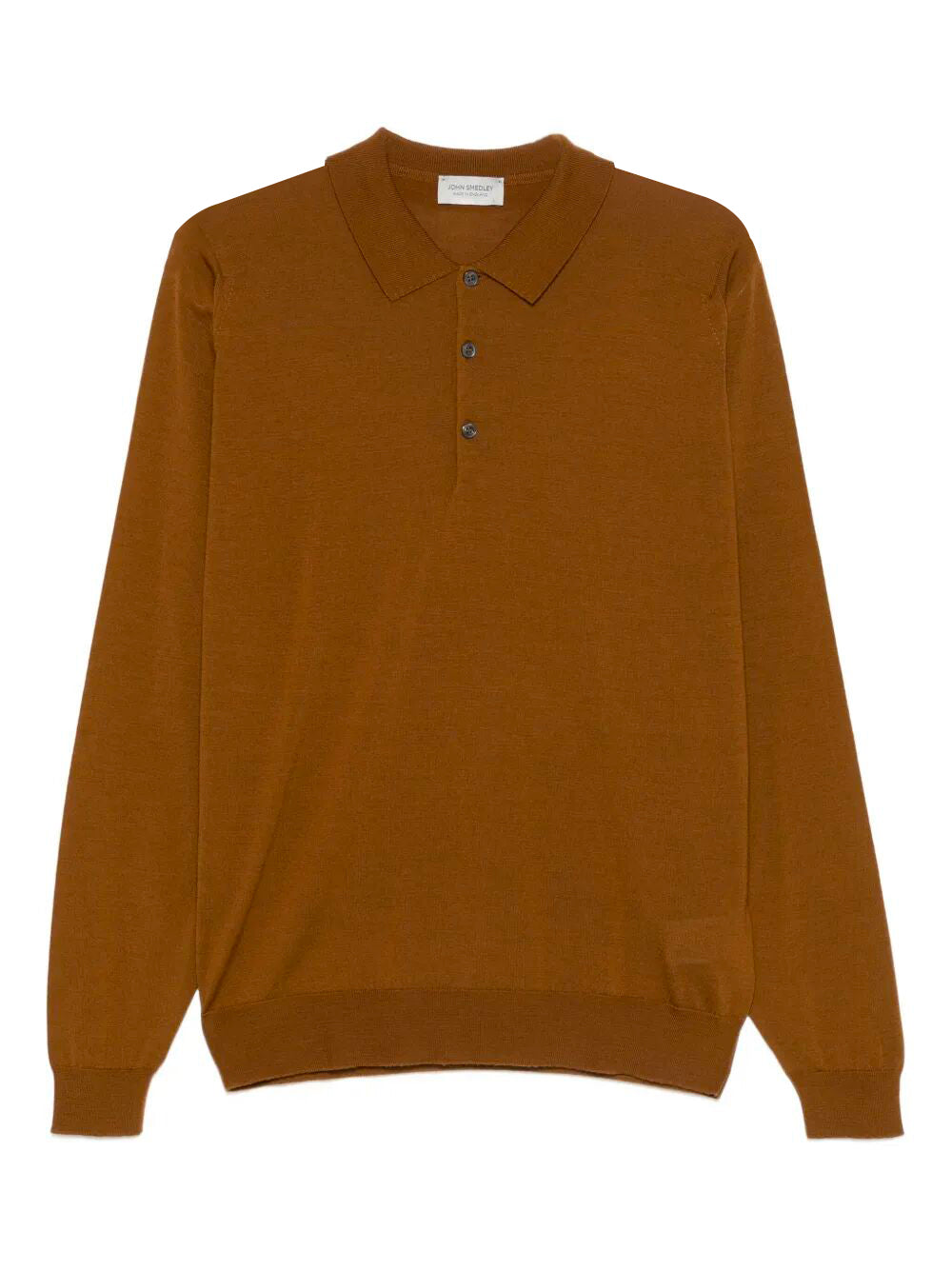JOHN SMEDLEY Long Sleeve Polo Shirt for Men
