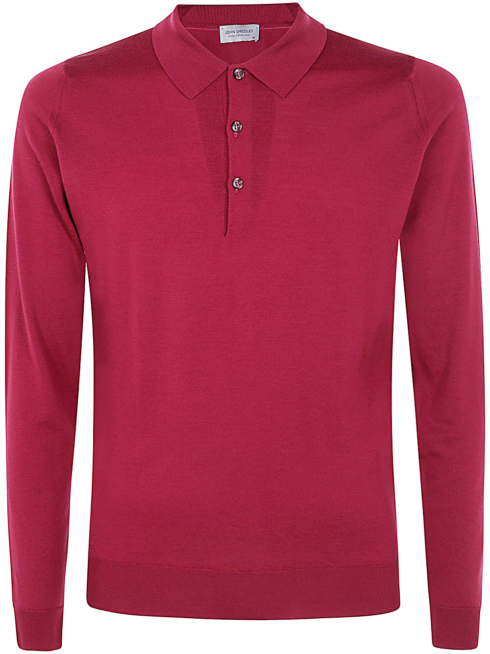 JOHN SMEDLEY Classic Long Sleeve Merino Wool Shirt for Men