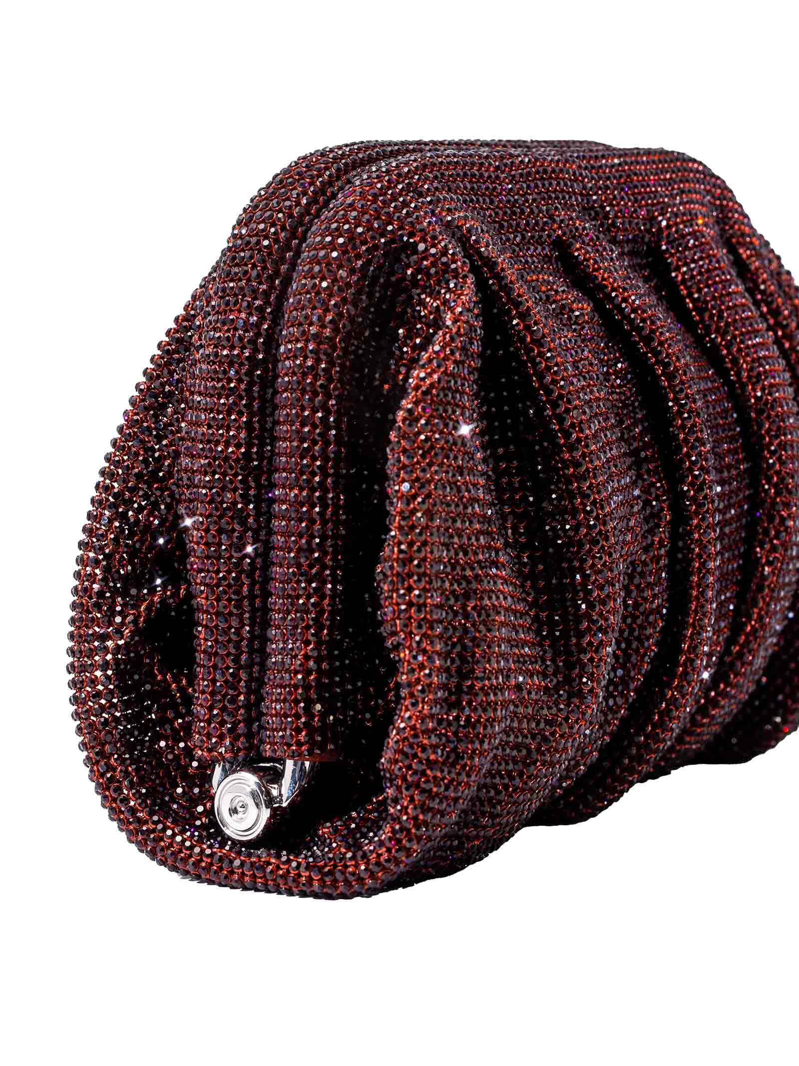 BENEDETTA BRUZZICHES Elegant Mini Handbag with Rhinestones - FW25