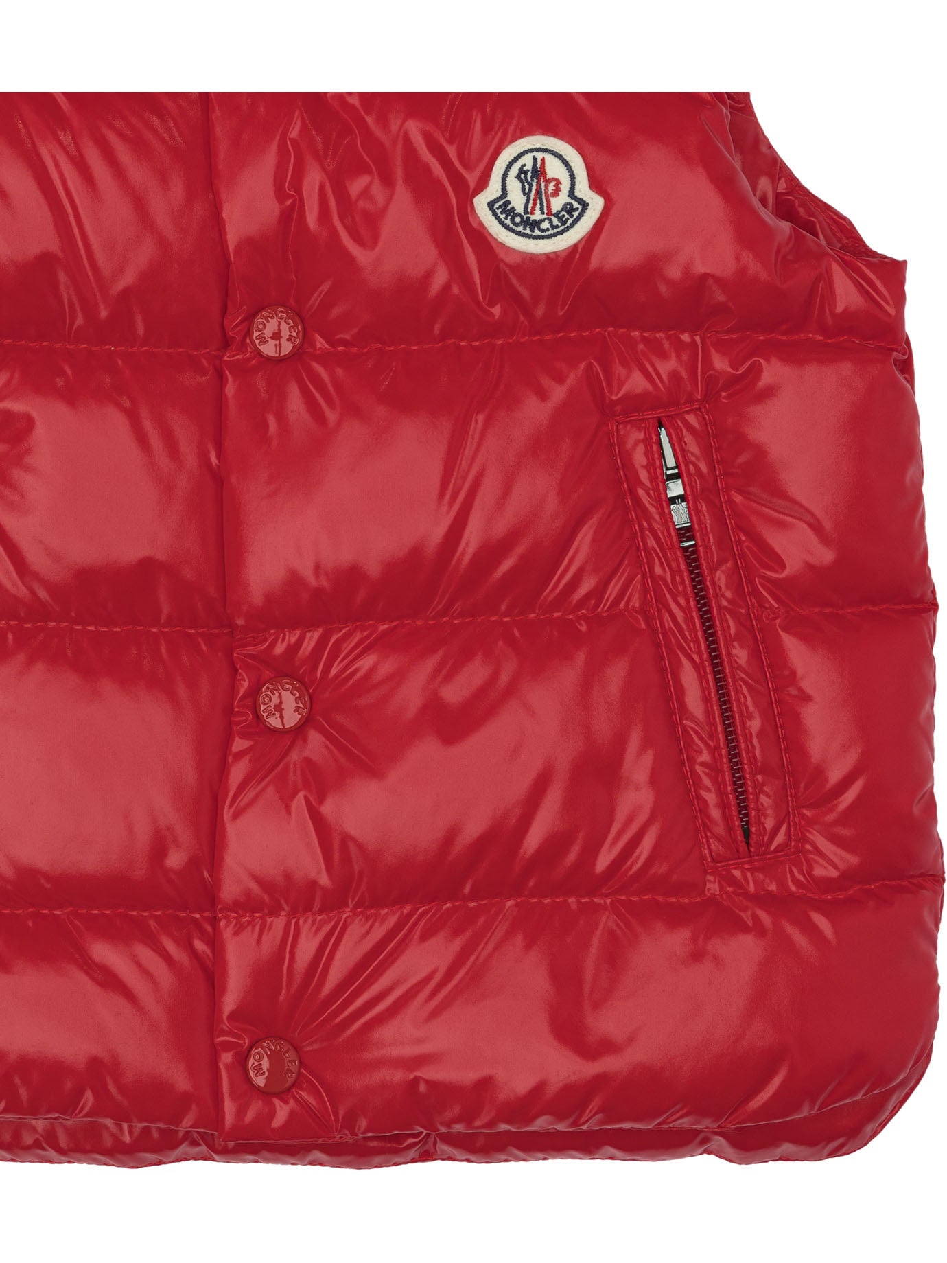 MONCLER KIDS Water-Resistant Polyamide Jacket for Girls