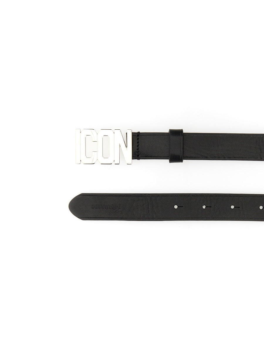 DSQUARED2 Elegant Leather Belt - 2.5 CM Width