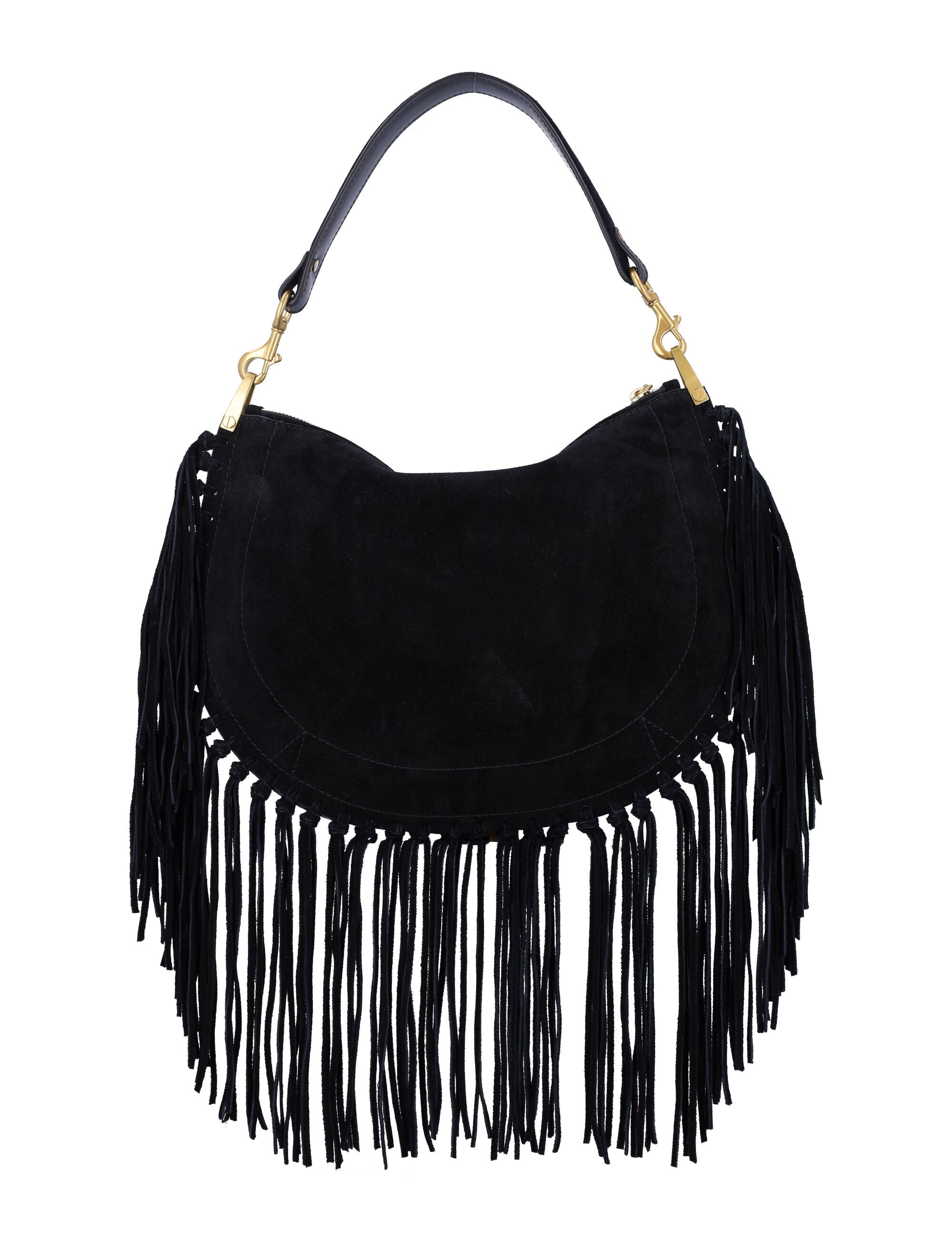 ISABEL MARANT Soft Velvet Crossbody Bag