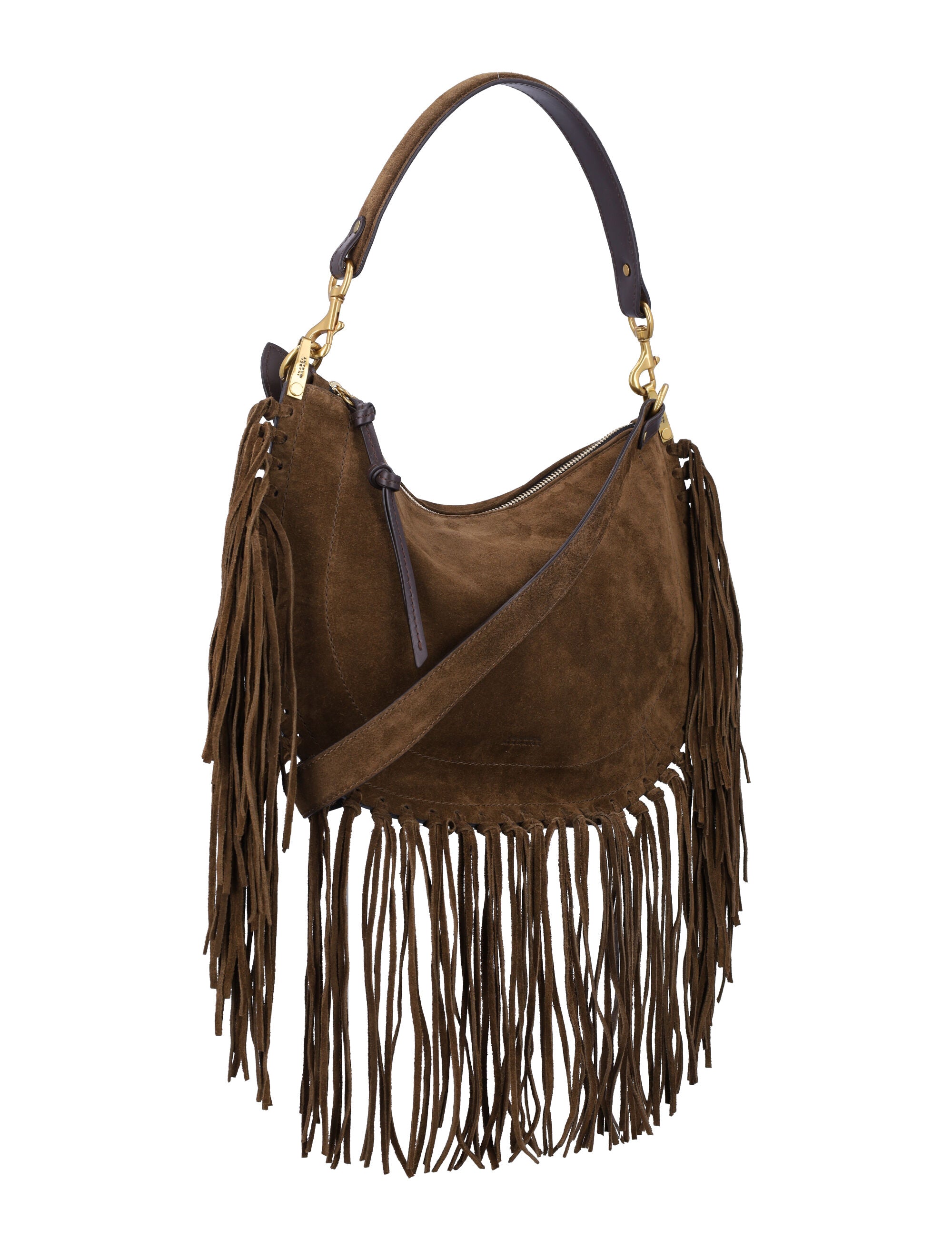 ISABEL MARANT Oskan Soft Zip Handbag - 23x33 cm