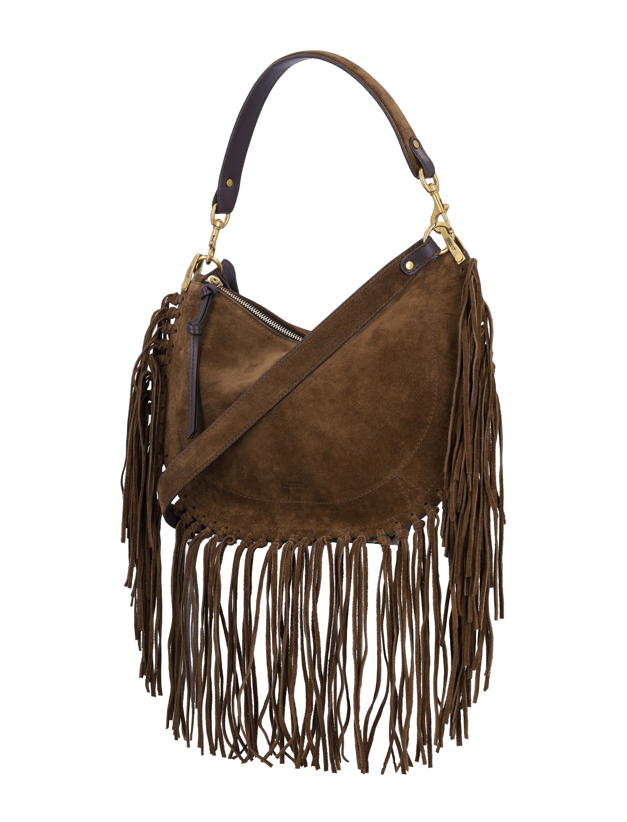 ISABEL MARANT Oskan Soft Zip Handbag - 23x33 cm