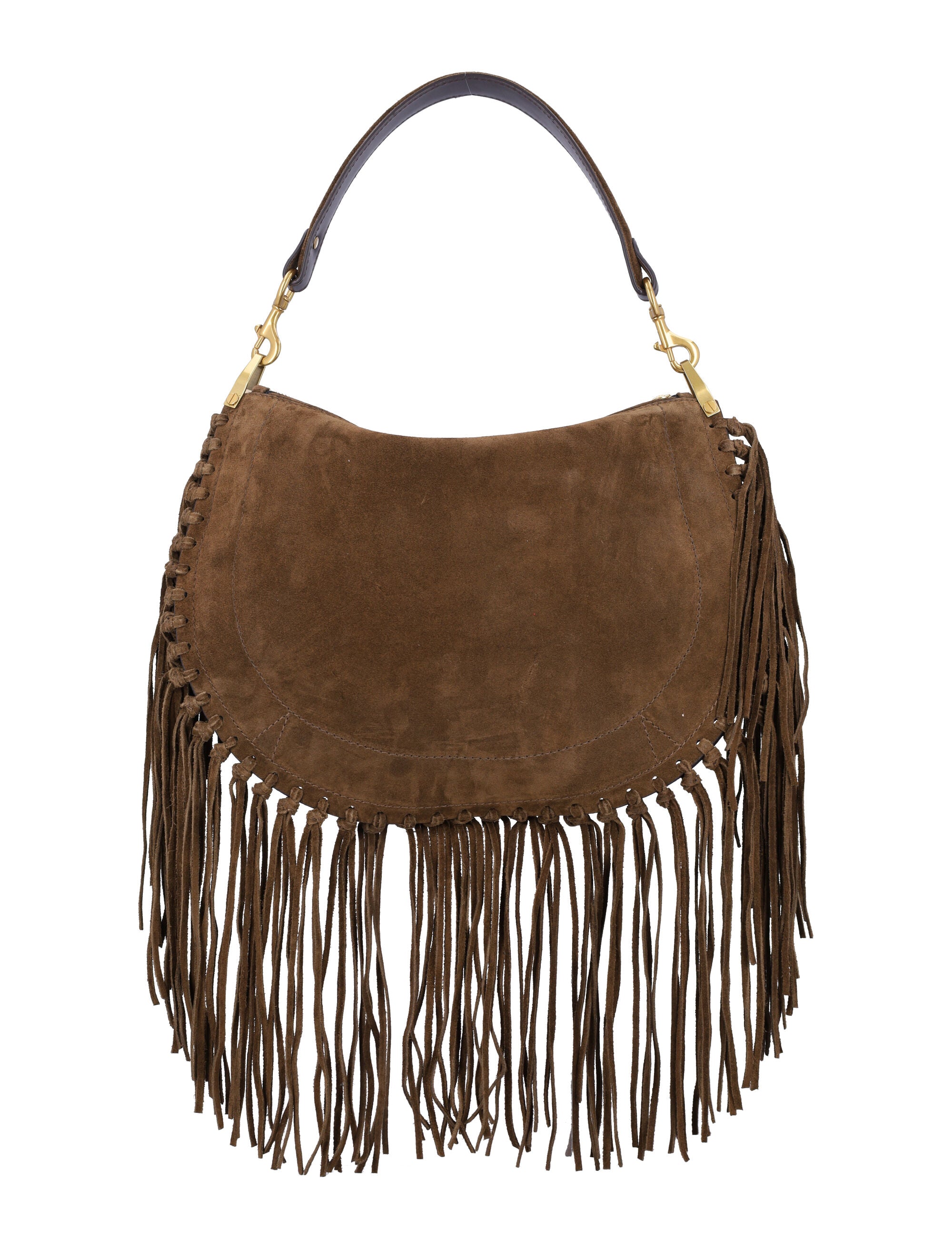 ISABEL MARANT Oskan Soft Zip Handbag - 23x33 cm