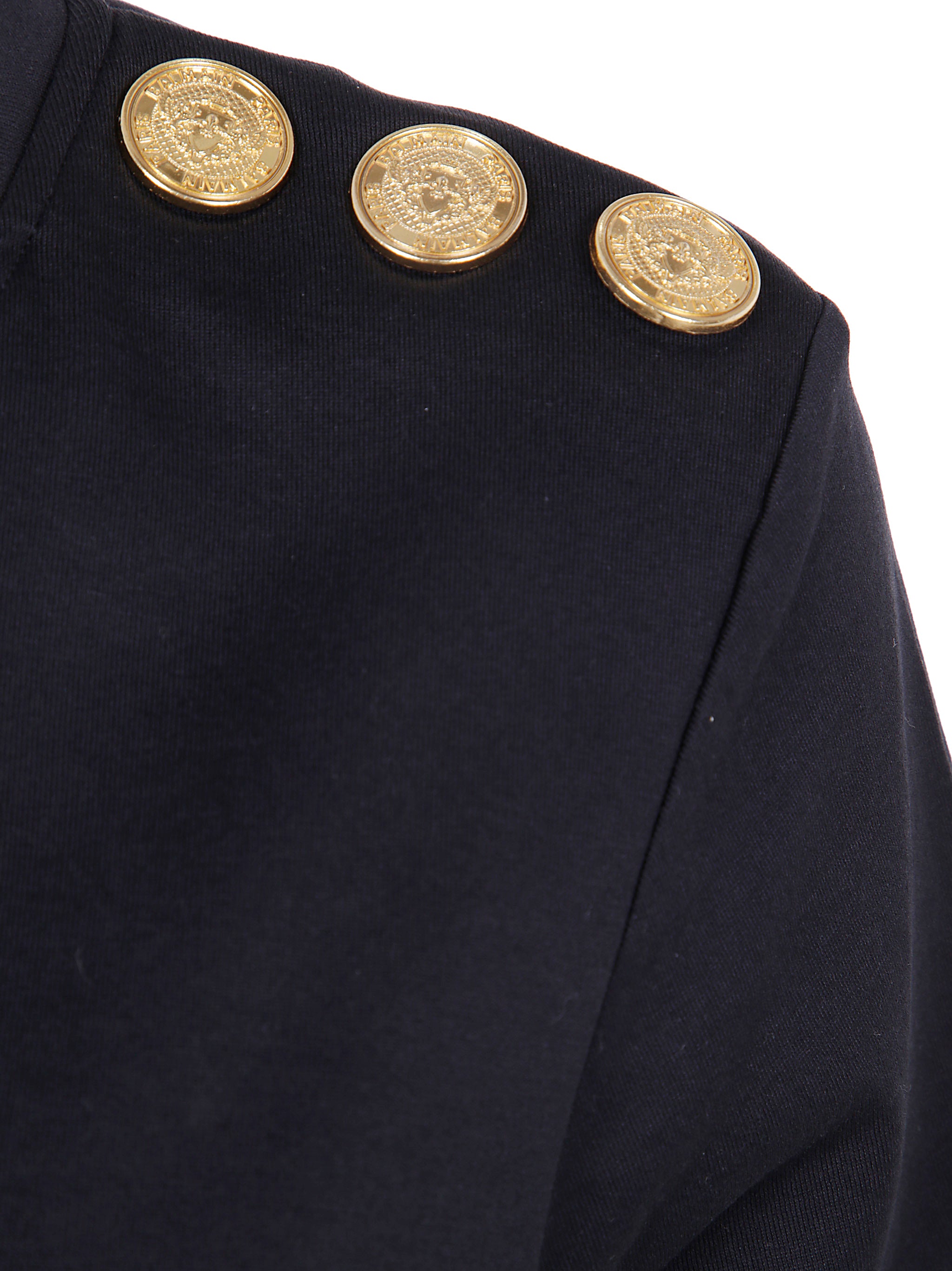 BALMAIN Three-Button Printed T-Shirt