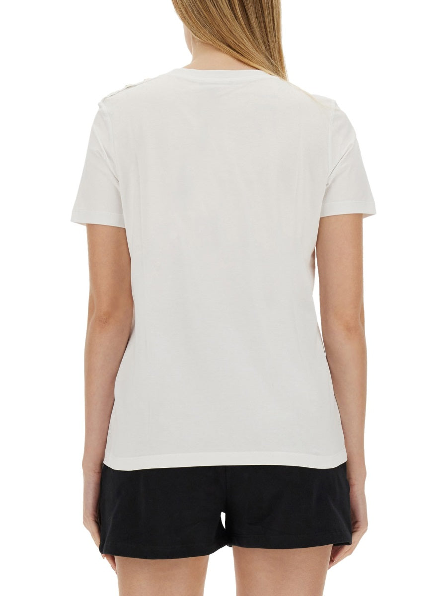 BALMAIN Cotton T-Shirt & Polo for Women