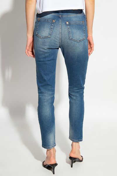 BALMAIN 5 Pocket Medium Slim Fit Jeans for Women