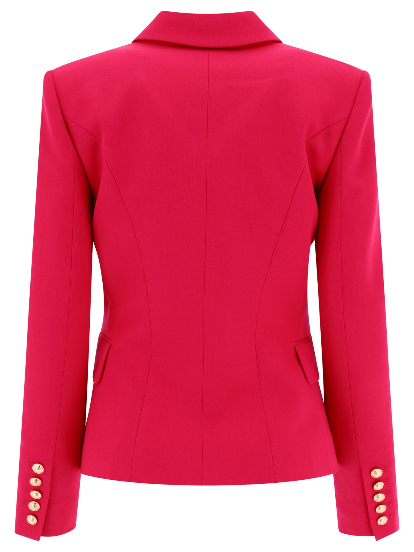 BALMAIN Double-Breasted Wool Jacket for Women