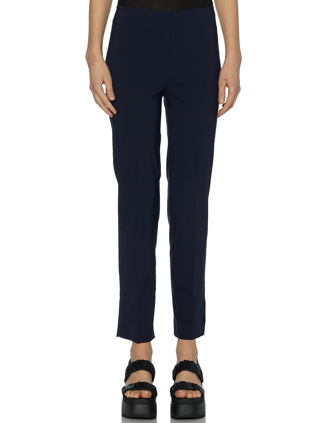 AVENUE MONTAIGNE Light Technical Pant with Side Slit Hem - Size 2