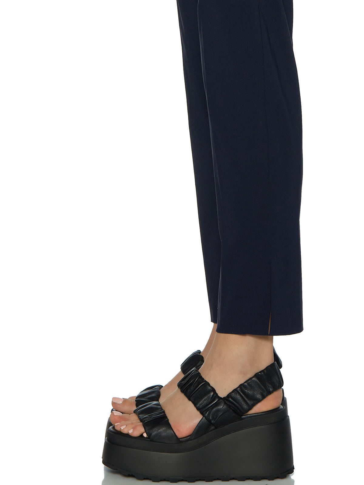 AVENUE MONTAIGNE Light Technical Pant with Side Slit Hem - Size 2