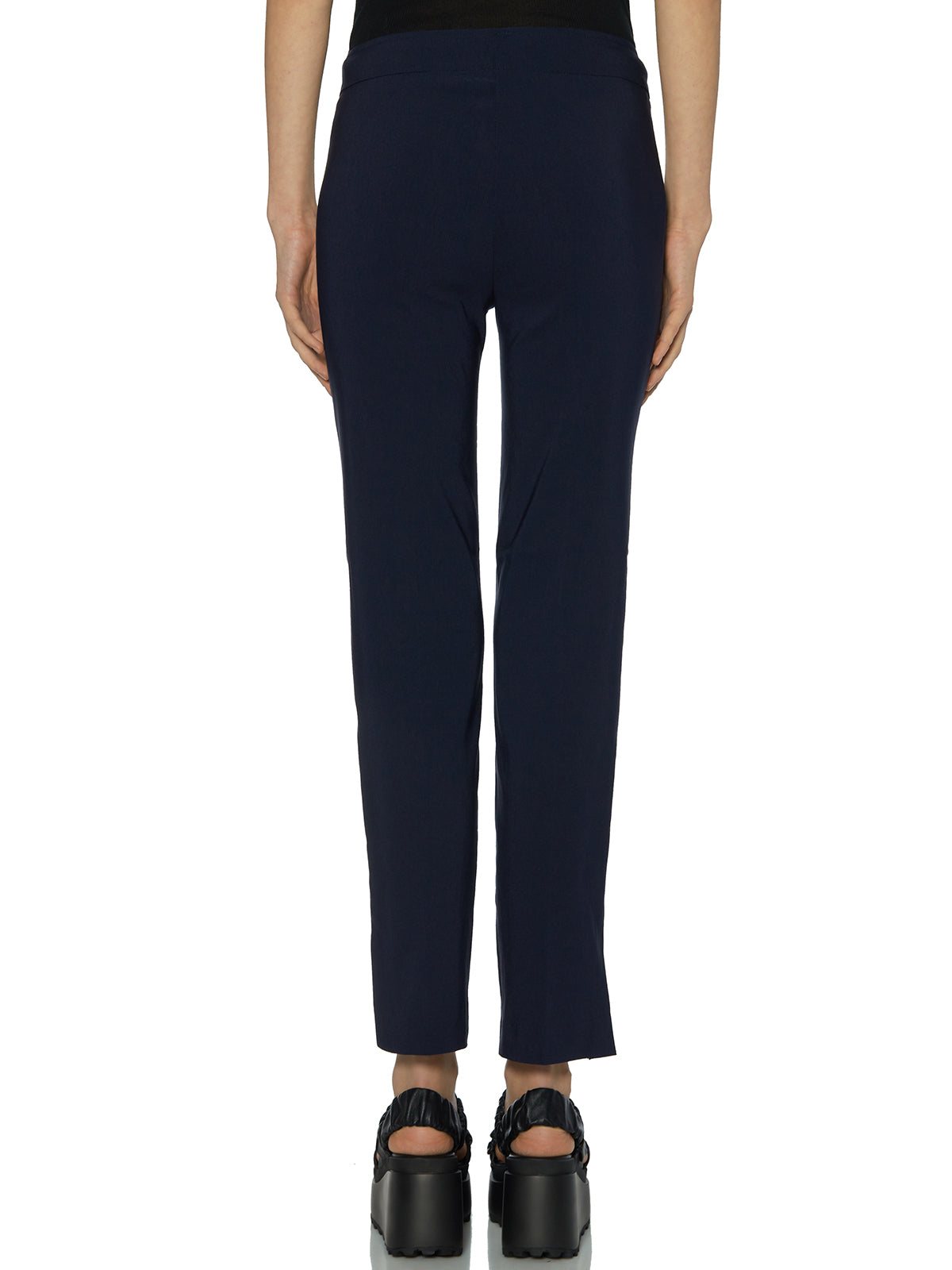 AVENUE MONTAIGNE Light Technical Pant with Side Slit Hem - Size 2