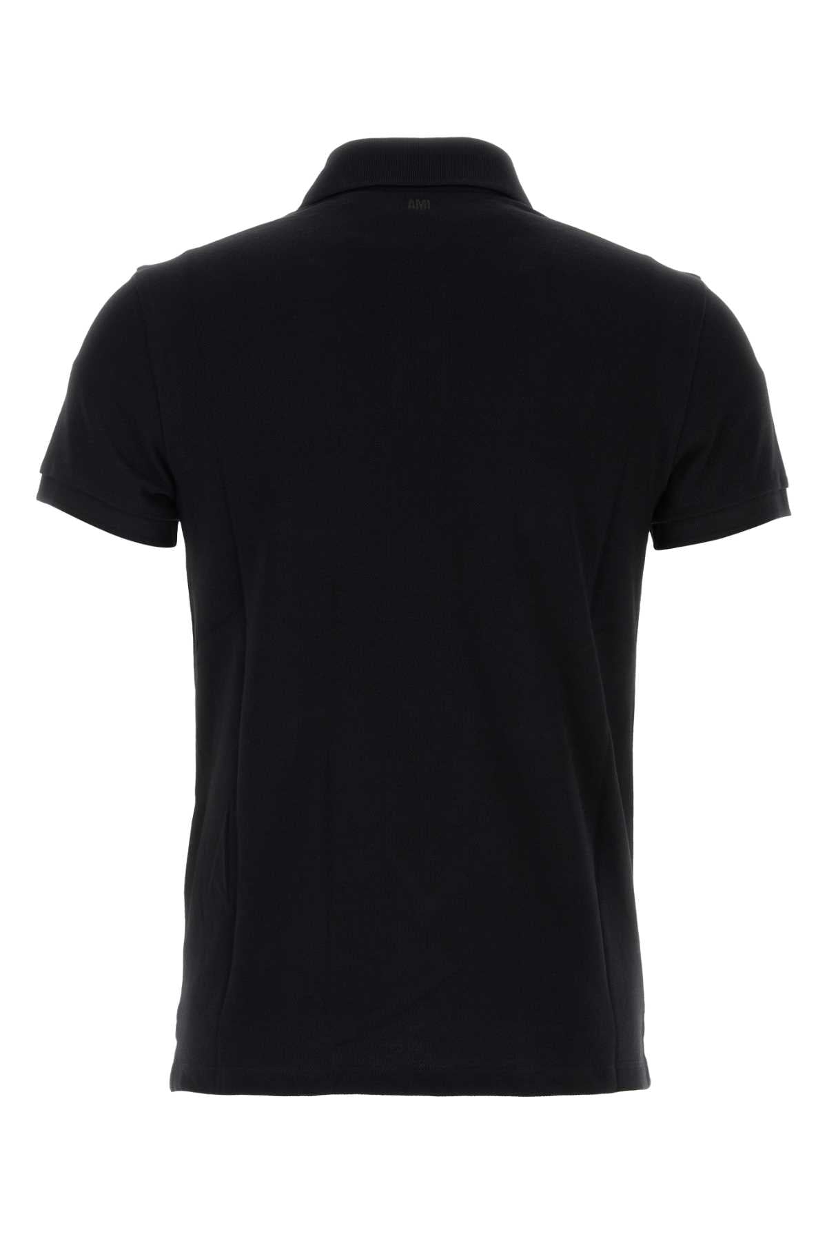 AMI PARIS Men's AMI of Coeur Mini Cotton Polo Shirt